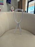 Wig stand White