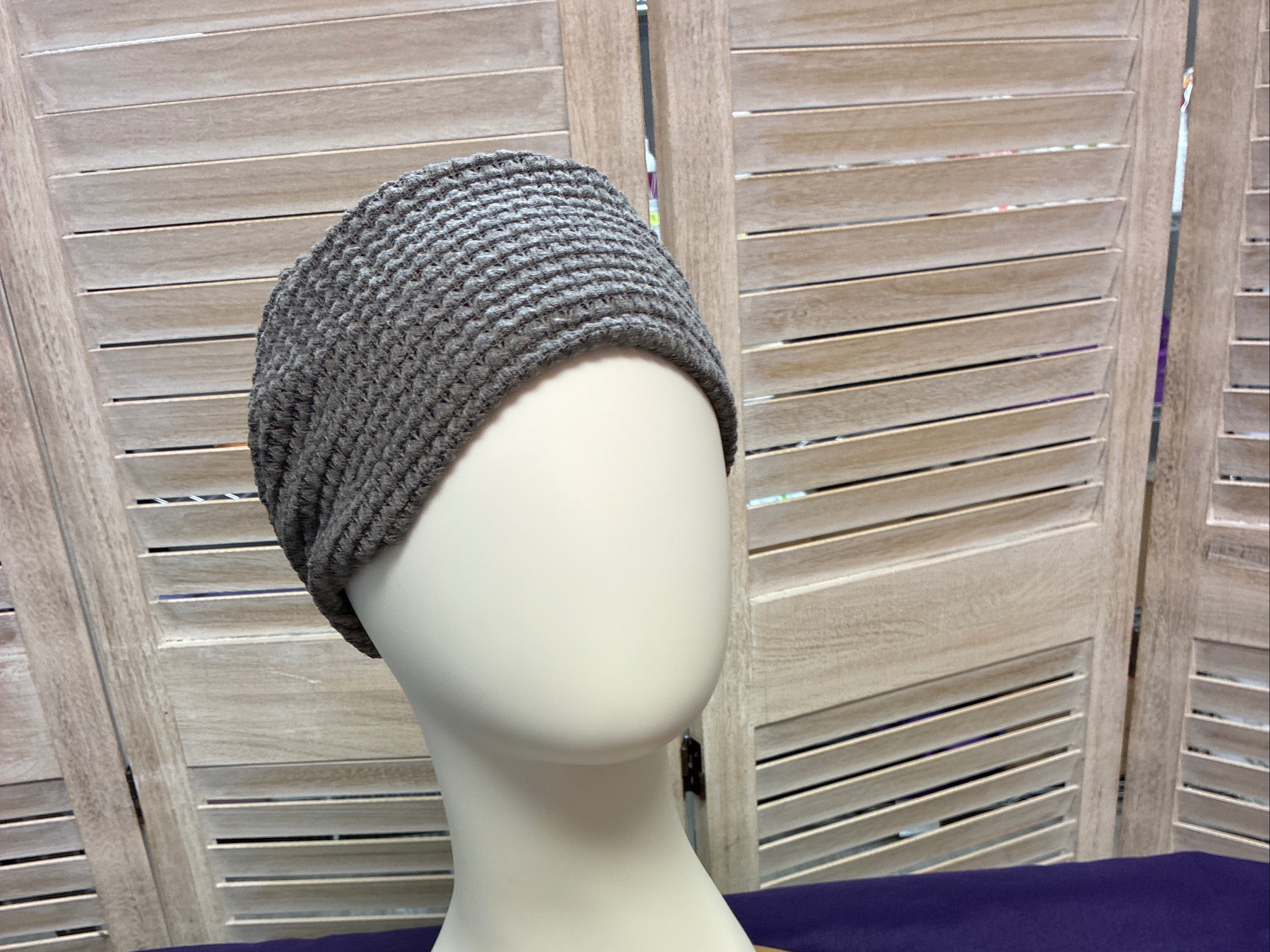 Slouch Beanie dark grey