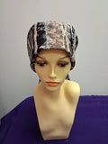 T/Scarf grey print