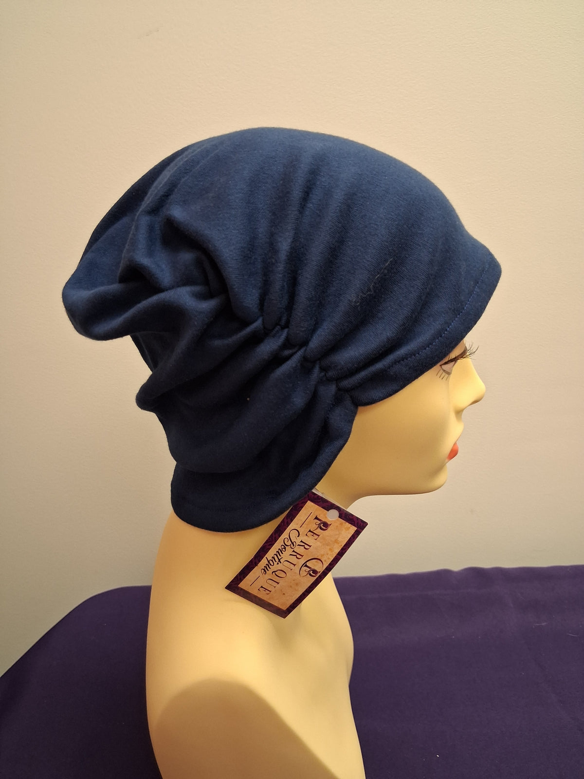 TH/gathered turban