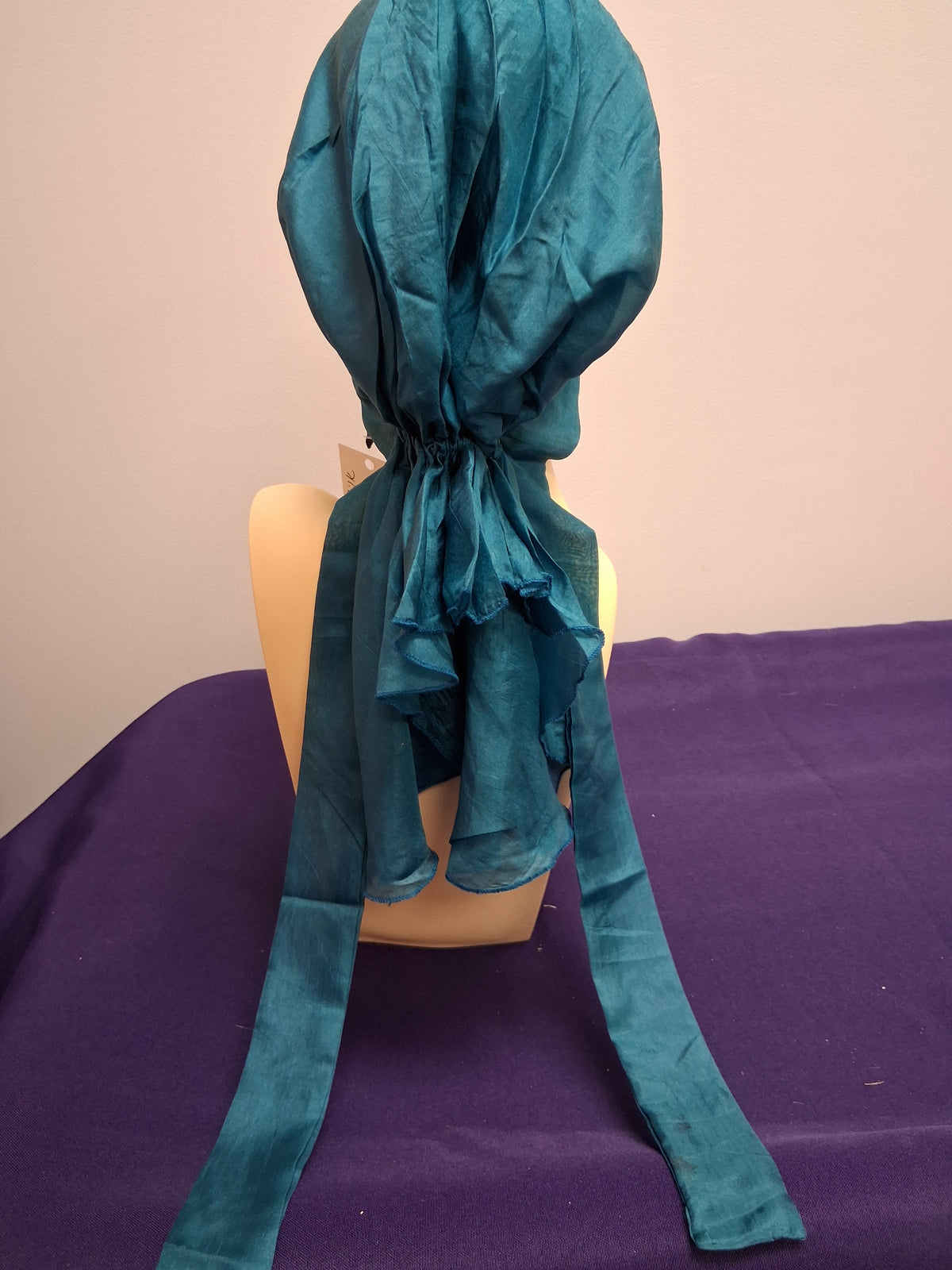 TH/Pre-tied Scarf teal