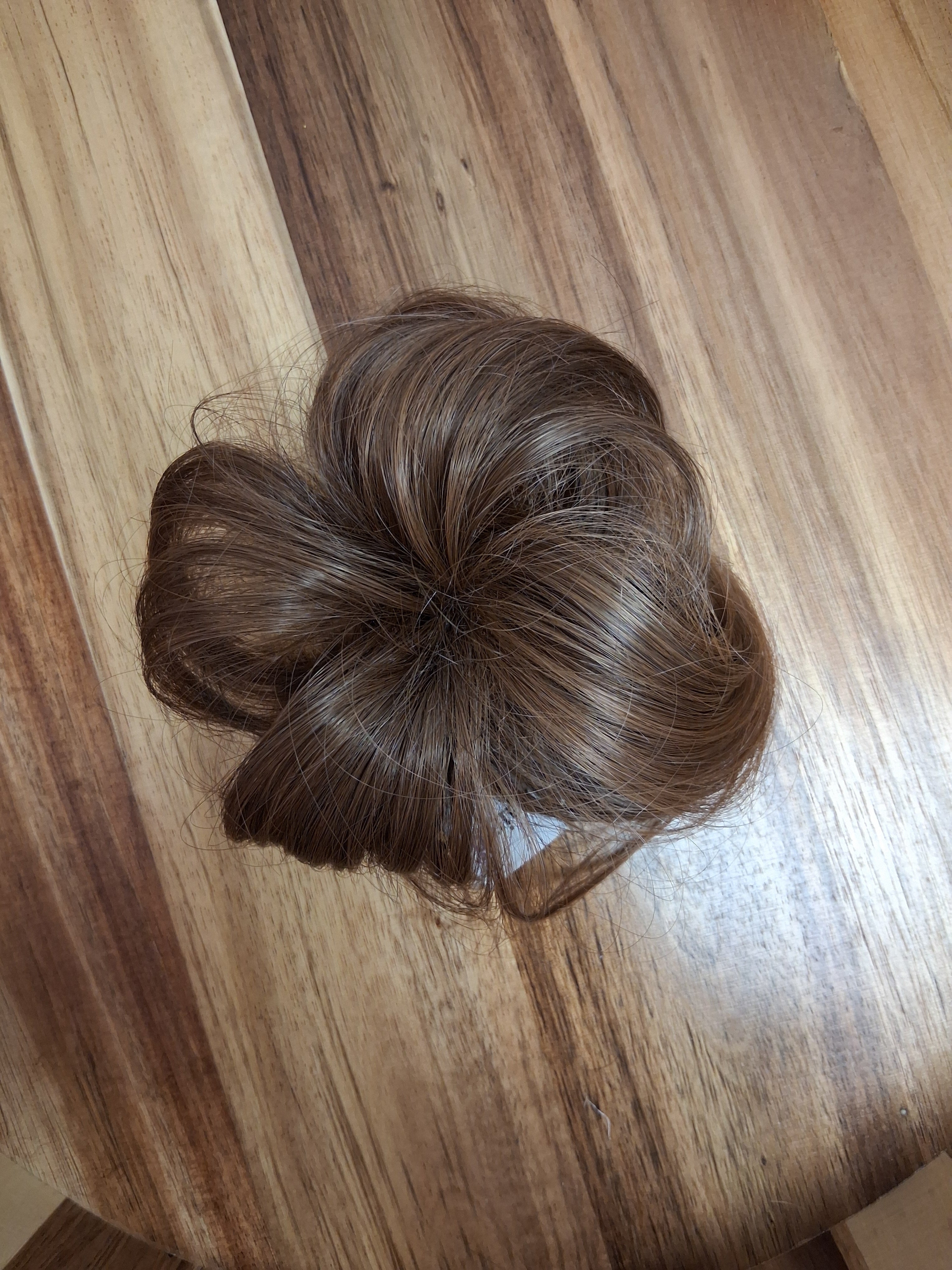 HW/Clip in Pouf Ginger Brown