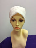 T/Scarf white eyelet
